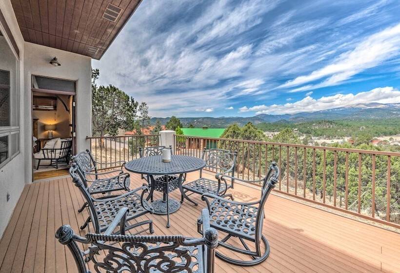 Luxe Ruidoso Home W/ Hot Tub + Mountain Views