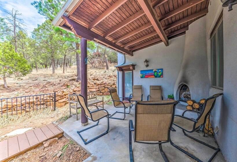 Luxe Ruidoso Home W/ Hot Tub + Mountain Views