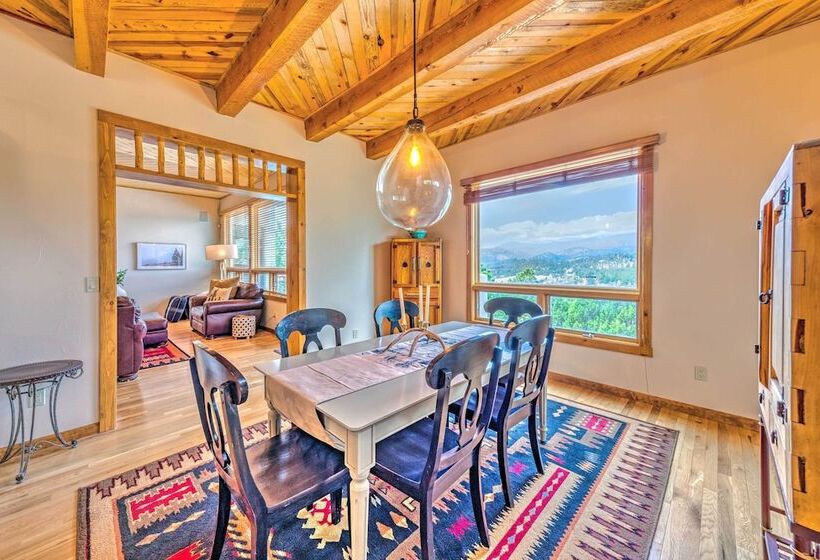 Luxe Ruidoso Home W/ Hot Tub + Mountain Views
