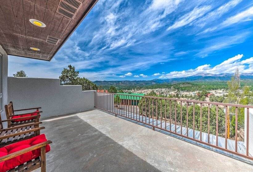 Luxe Ruidoso Home W/ Hot Tub + Mountain Views