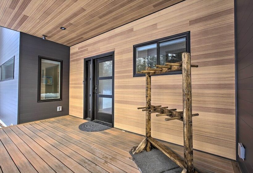 Modern Chic Interlochen Home W/ Deck & Game Room!