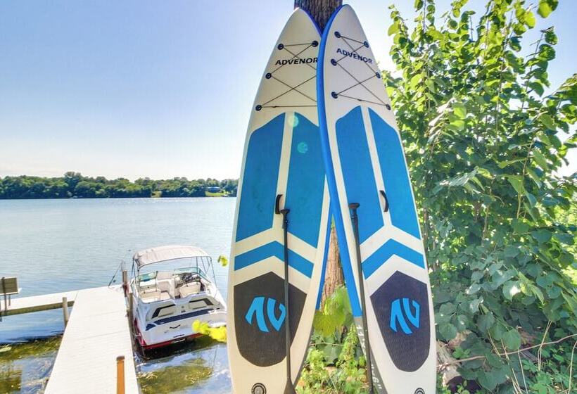 Dock + Kayaks: Alexandria Chain Of Lakes Escape!