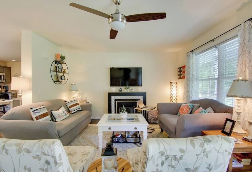 Ocean View Escape ~ 4 Miles To Bethany Beach!