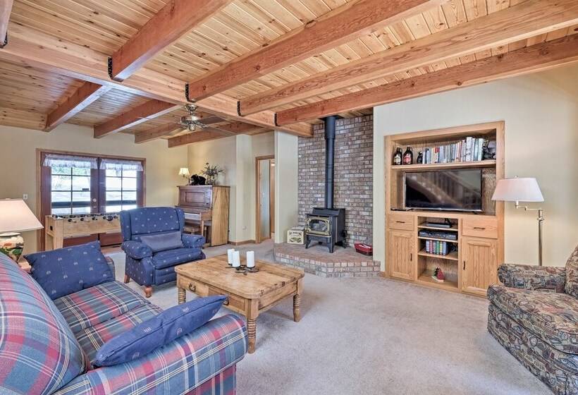 Near Bear Valley: Peaceful Arnold Home W/ Hot Tub