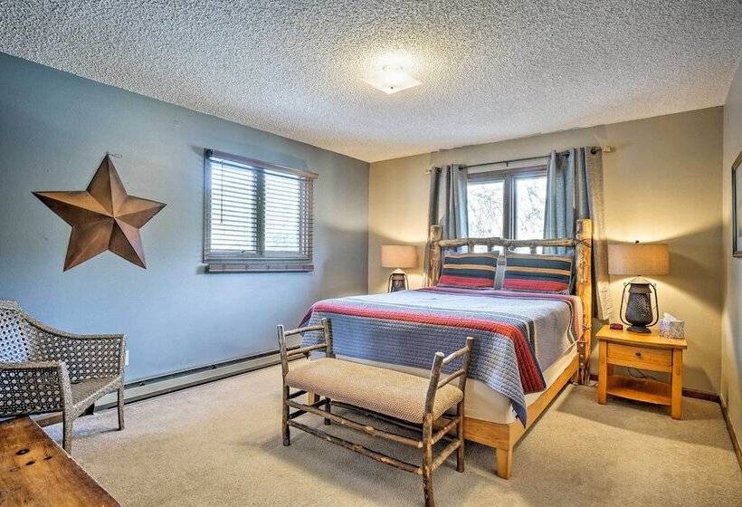 Peaceful Pines Estes Park Home: Longs Peak View