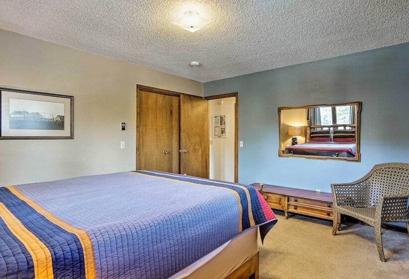 Peaceful Pines Estes Park Home: Longs Peak View