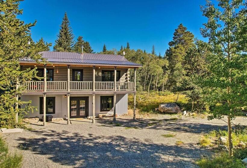 24 0132 Alma Retreat W/ Deck: 17 Mi To Skiing