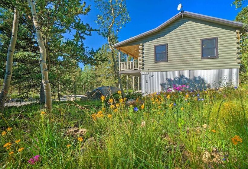 24 0132 Alma Retreat W/ Deck: 17 Mi To Skiing