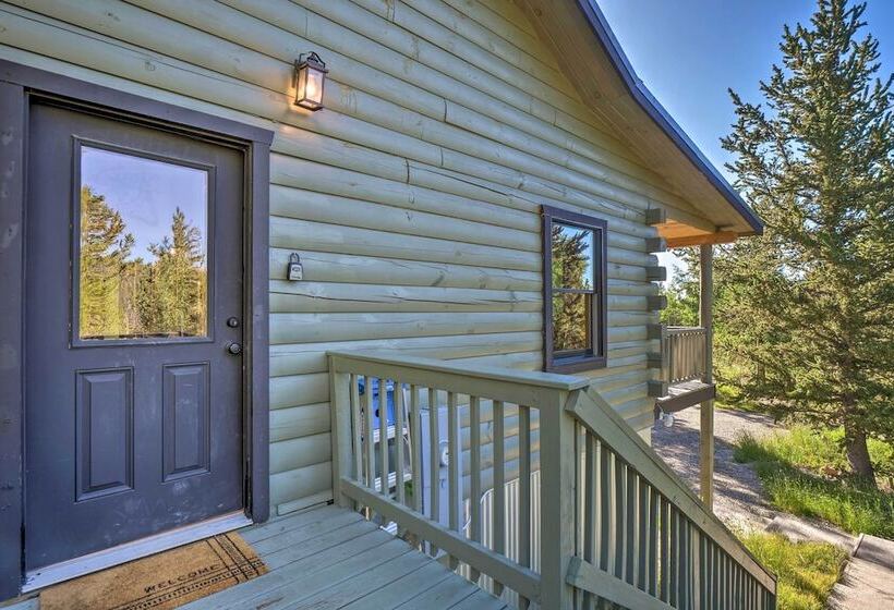 24 0132 Alma Retreat W/ Deck: 17 Mi To Skiing