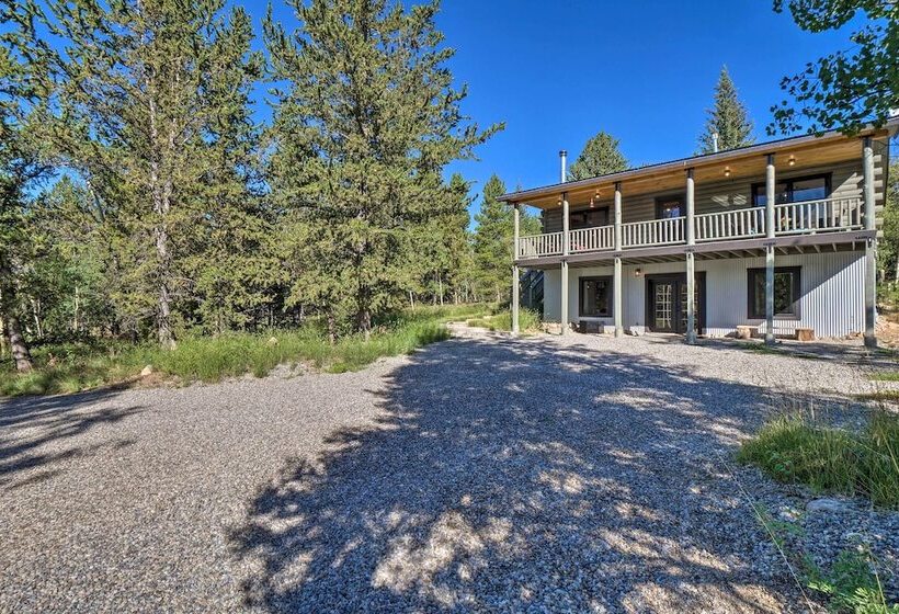 24 0132 Alma Retreat W/ Deck: 17 Mi To Skiing