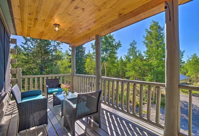 24 0132 Alma Retreat W/ Deck: 17 Mi To Skiing