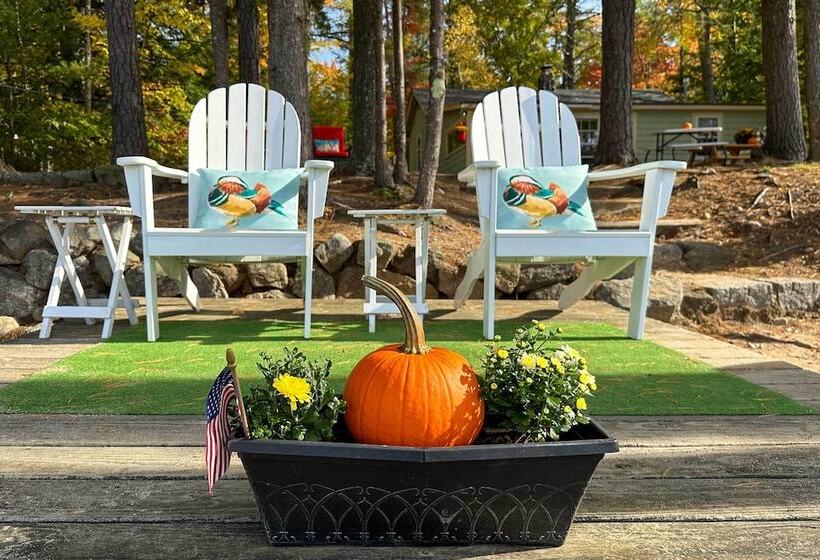 Pet Friendly Waterfront Cottage: On Site Bunkhouse