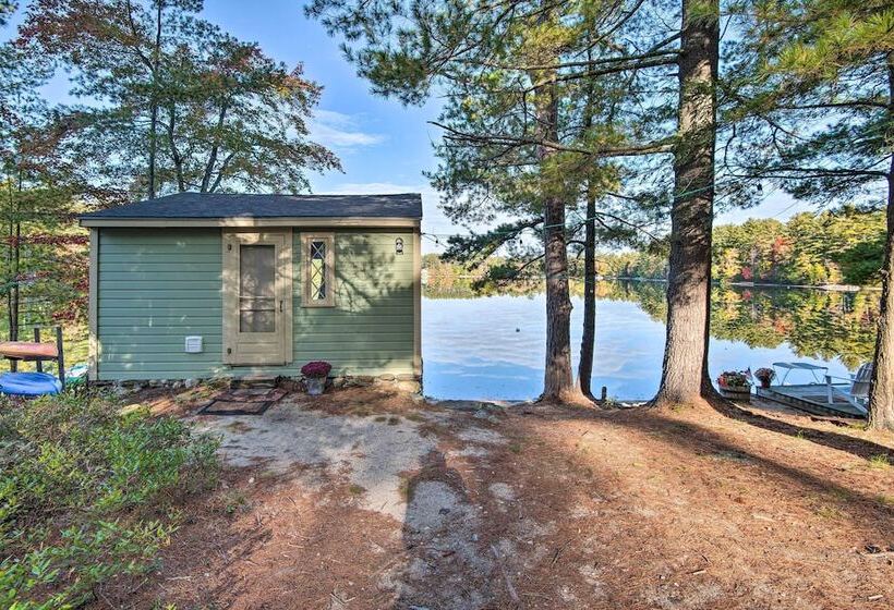 Pet Friendly Waterfront Cottage: On Site Bunkhouse