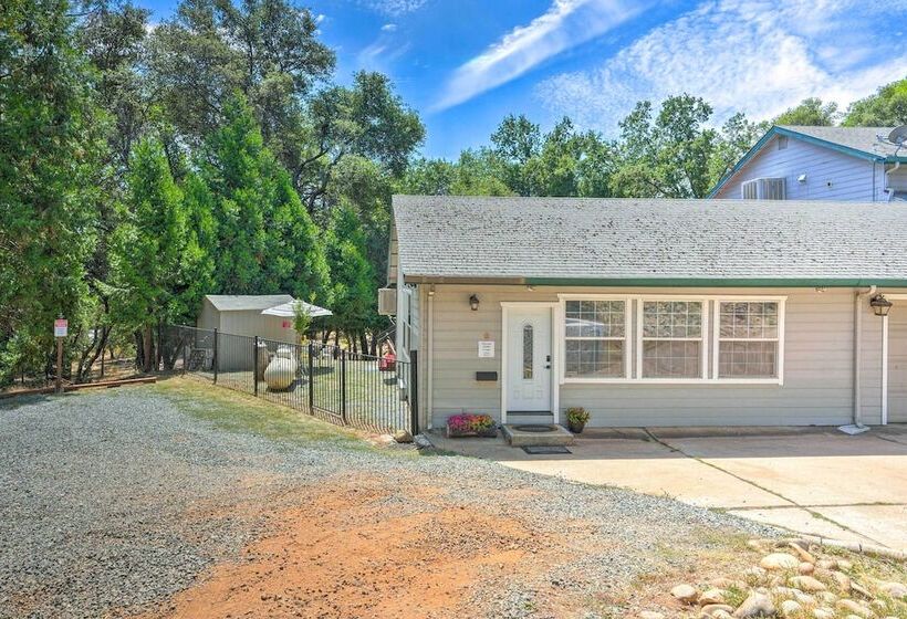 Fire Pit + Bbq: Wine Country Home In Placerville!