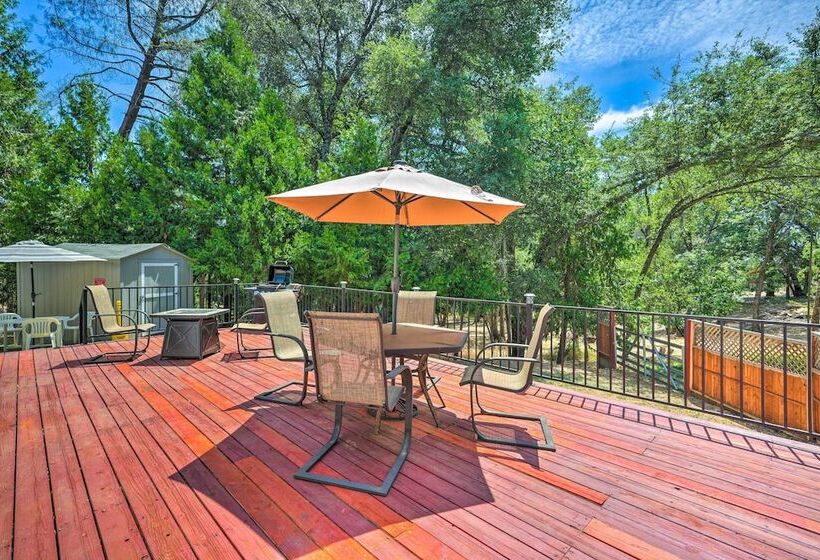 Fire Pit + Bbq: Wine Country Home In Placerville!