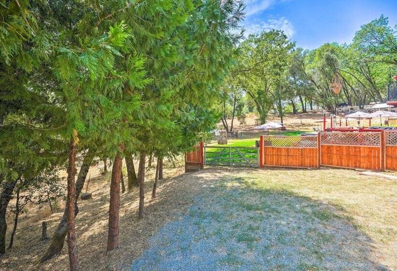 Fire Pit + Bbq: Wine Country Home In Placerville!