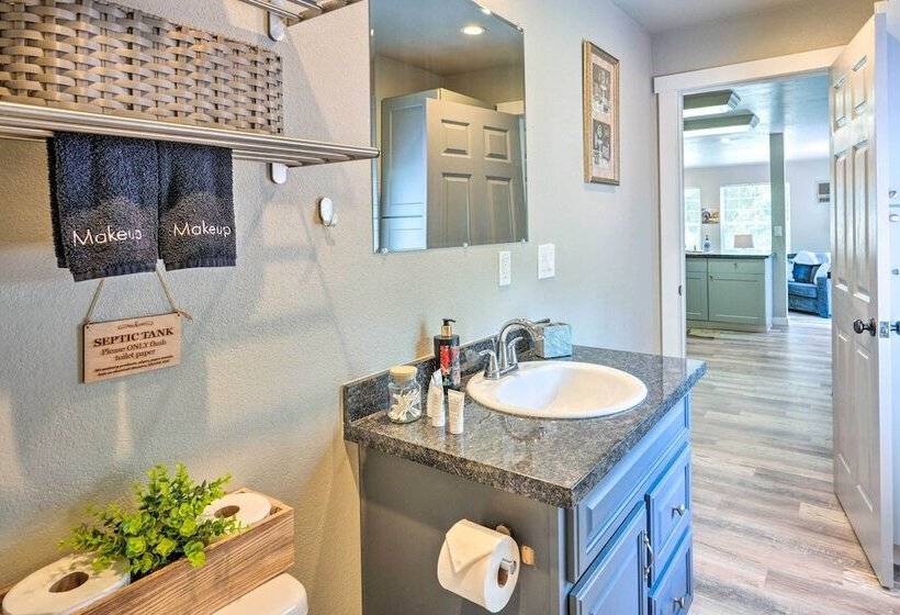 Fire Pit + Bbq: Wine Country Home In Placerville!