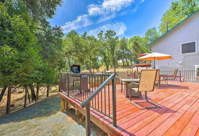 Fire Pit + Bbq: Wine Country Home In Placerville!