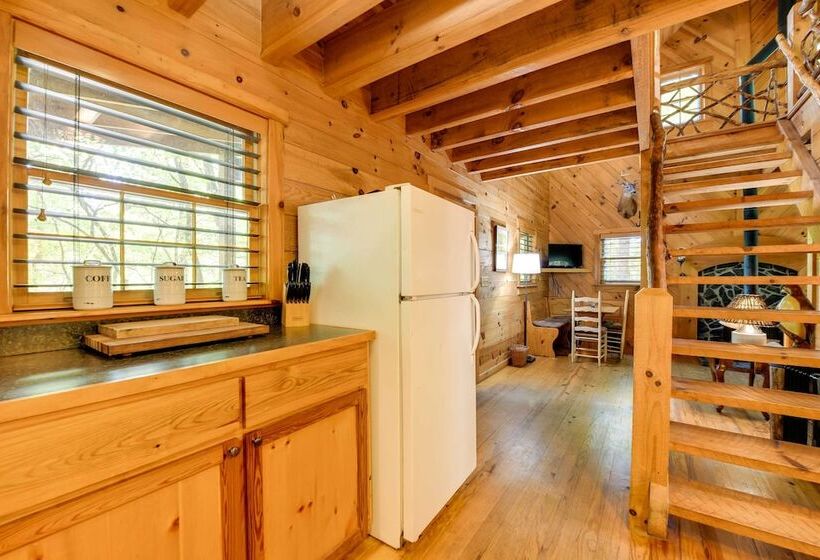 Hot Tub + Furnished Porch: Balsam Grove Cabin