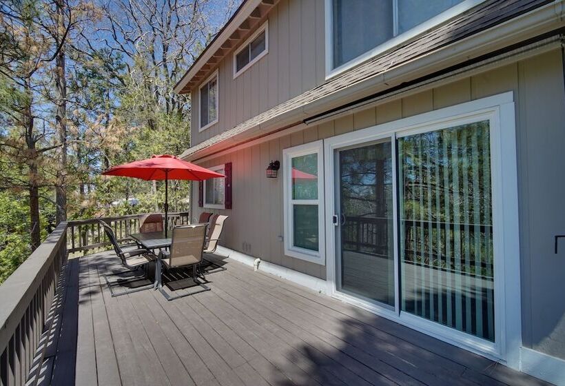 Quiet Lake Arrowhead Retreat W/ Large Deck!