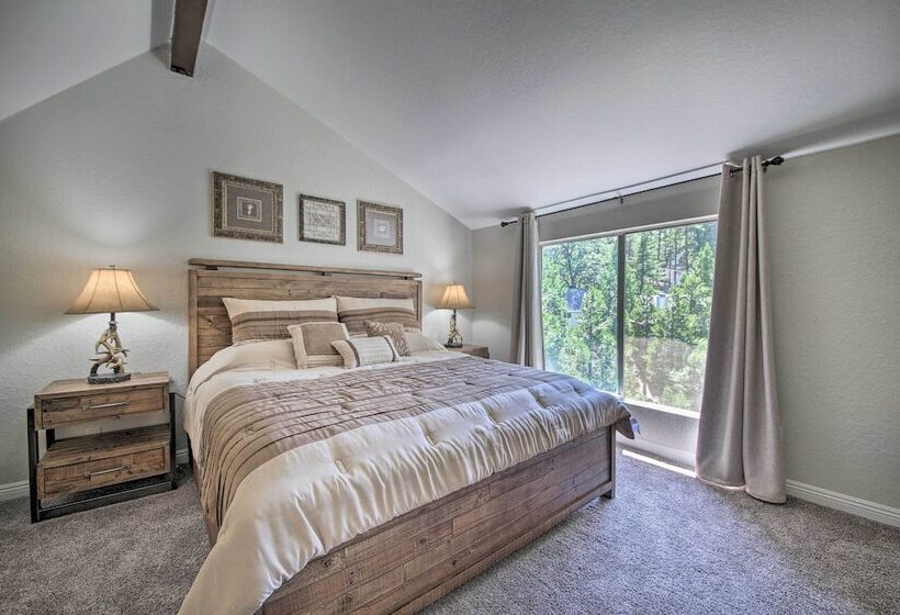 Quiet Lake Arrowhead Retreat W/ Large Deck!