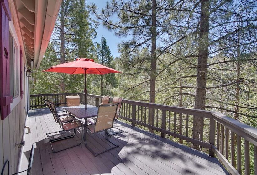 Quiet Lake Arrowhead Retreat W/ Large Deck!