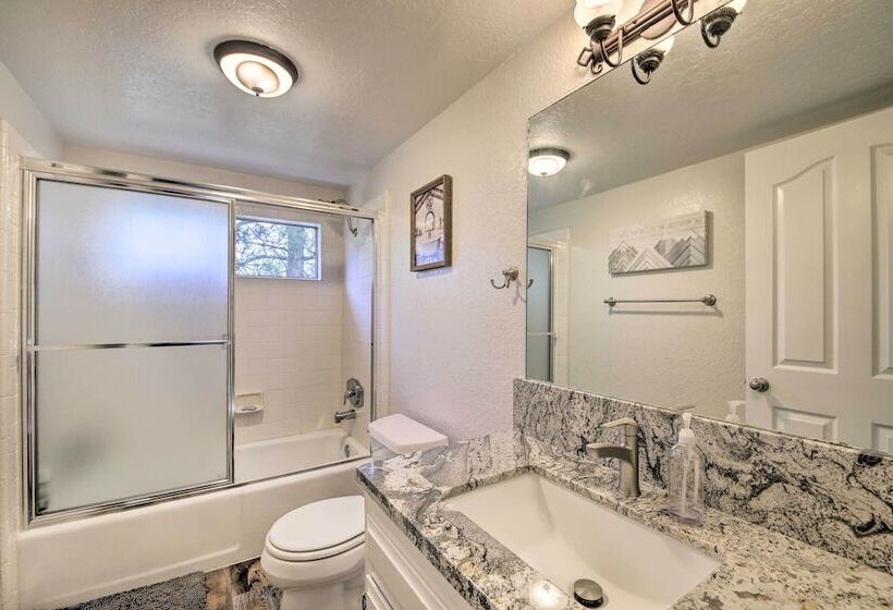 Quiet Lake Arrowhead Retreat W/ Large Deck!