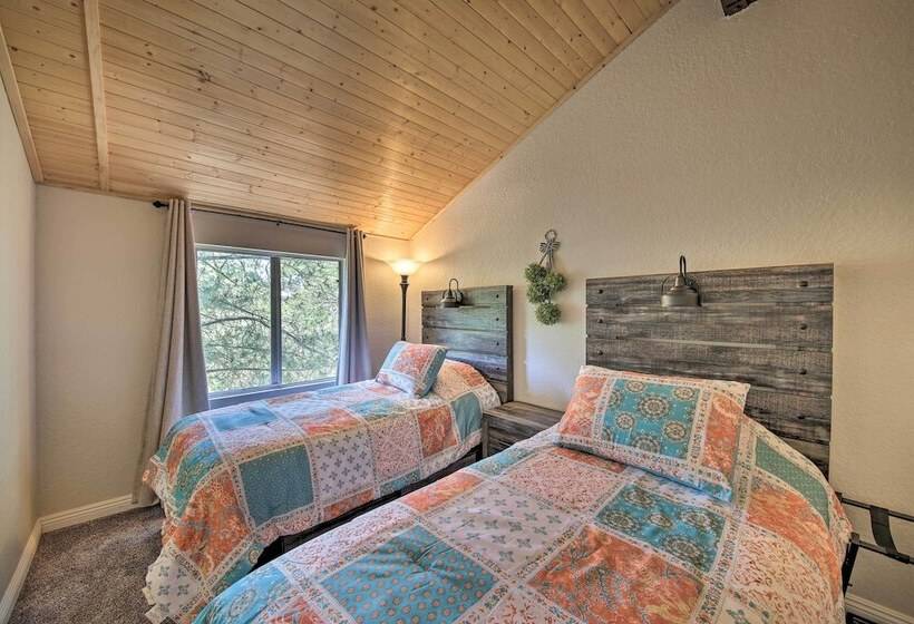 Quiet Lake Arrowhead Retreat W/ Large Deck!