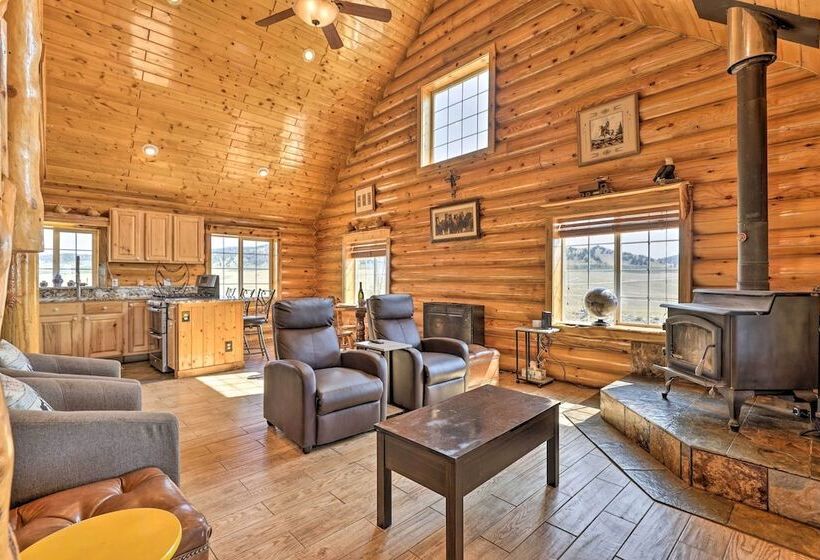 22str 00360 Fairplay Cabin W/ Fire Pit, Mtn Views!