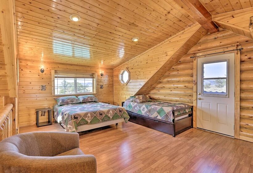 22str 00360 Fairplay Cabin W/ Fire Pit, Mtn Views!