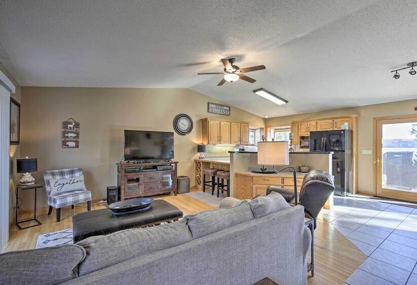 Secluded Lakehouse W/ Private Dock + Serene Views!