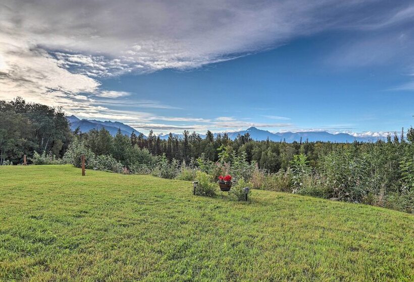 Secluded Palmer Home W/ Mountain Views!