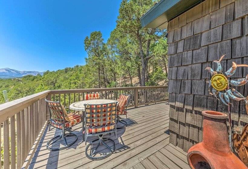 Scenic Hideaway W/ Deck & Grill ~ 6 Mi To Ruidoso!