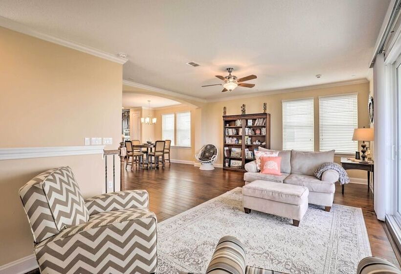 Spacious St Augustine Retreat: Walk To Beach