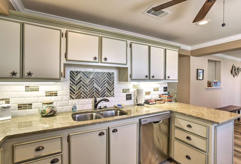 Spacious Waterfront Rockport Home W/ Private Dock!