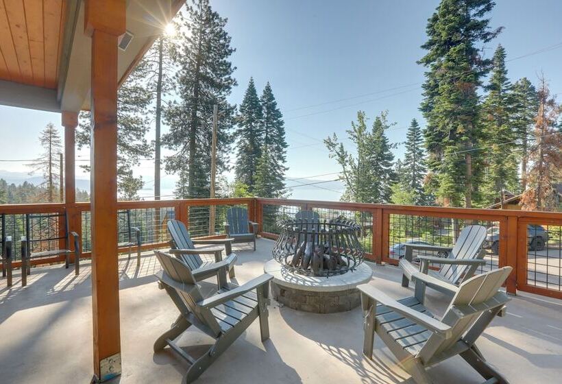 Stunning Luxury Home W/ Lake Tahoe Views & Hot Tub
