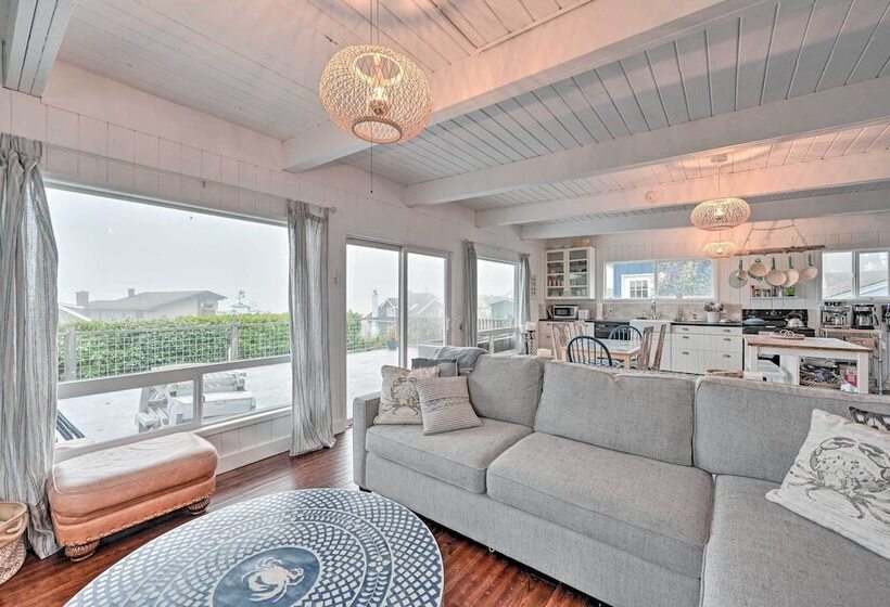 Sun Soaked Sandy Point Haven W/ Beach Access!