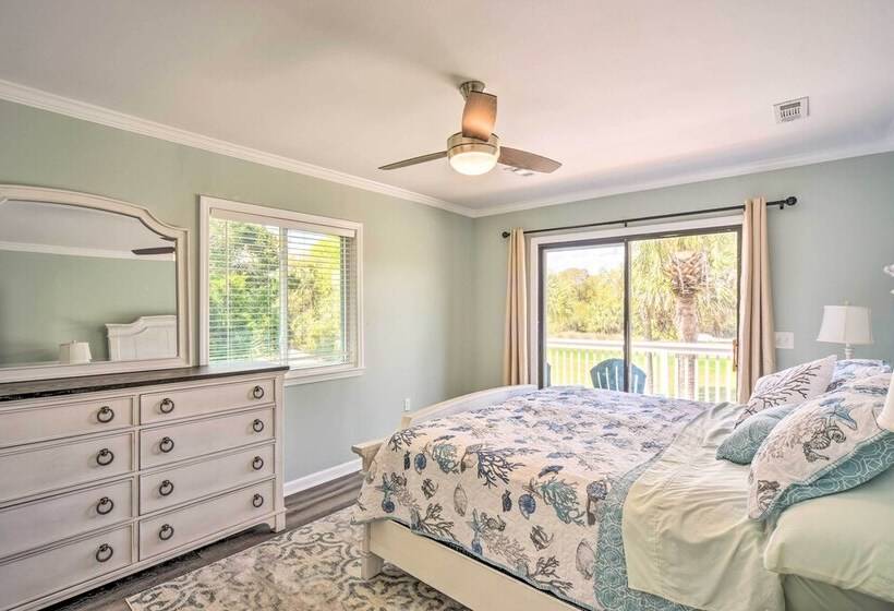 Sunny Edisto Island Duplex   Half Mile To Beach!