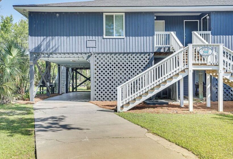 Sunny Edisto Island Duplex   Half Mile To Beach!