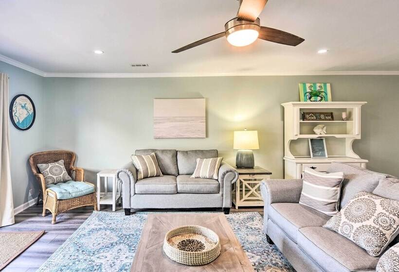 Sunny Edisto Island Duplex   Half Mile To Beach!