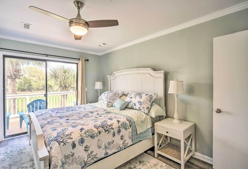 Sunny Edisto Island Duplex   Half Mile To Beach!
