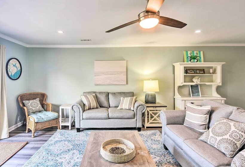 Sunny Edisto Island Duplex   Half Mile To Beach!