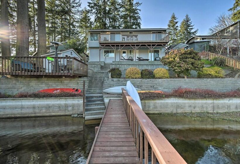 The Peacock House    Waterfront Home W/ Hot Tub!