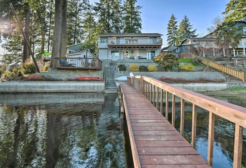 The Peacock House    Waterfront Home W/ Hot Tub!