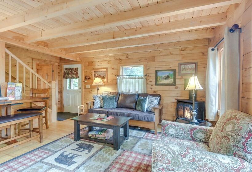 Updated Log Cabin Near Story Land & Diana S Baths!