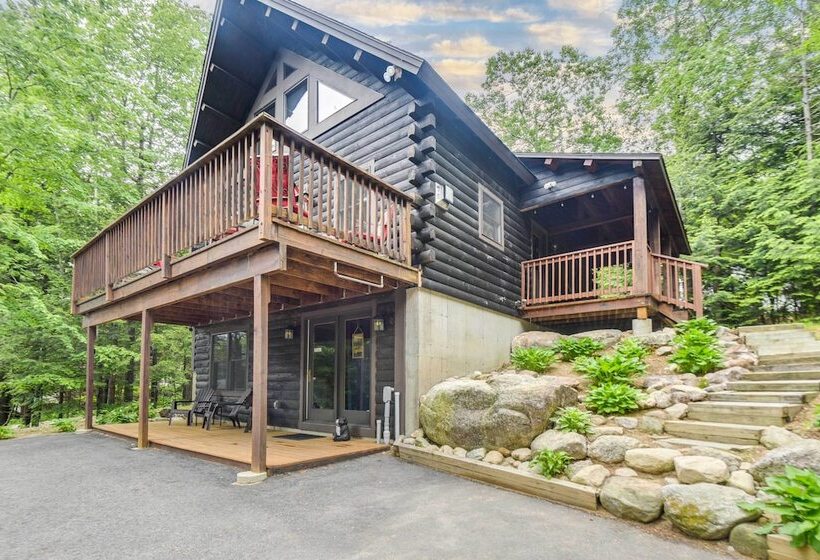 Updated Log Cabin Near Story Land & Diana S Baths!