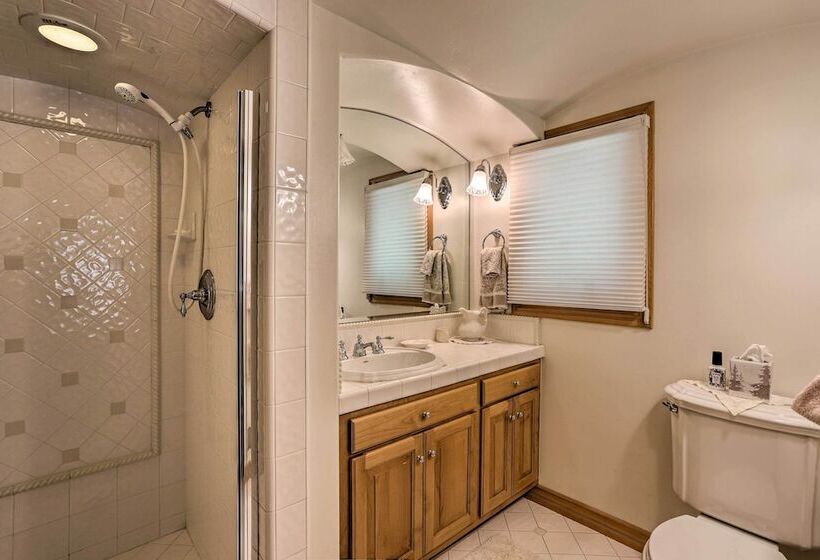 Waterfront Lake Arrowhead Home W/ View & Game Room