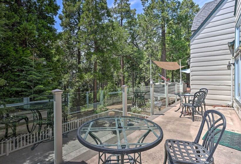 Waterfront Lake Arrowhead Home W/ View & Game Room