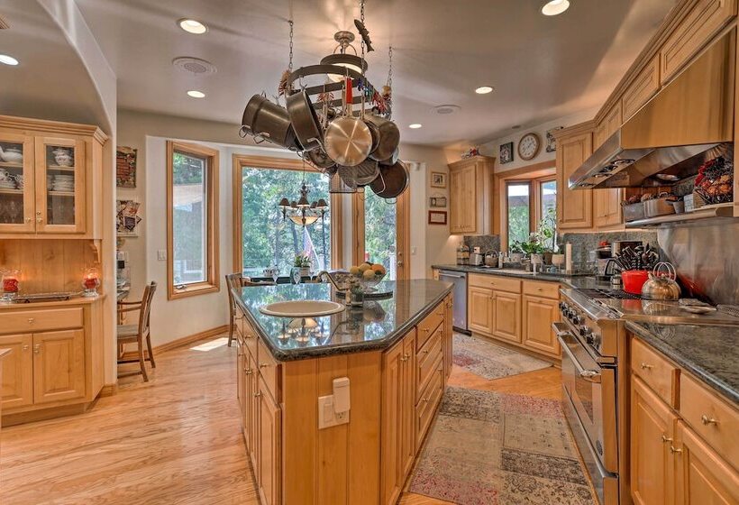 Waterfront Lake Arrowhead Home W/ View & Game Room