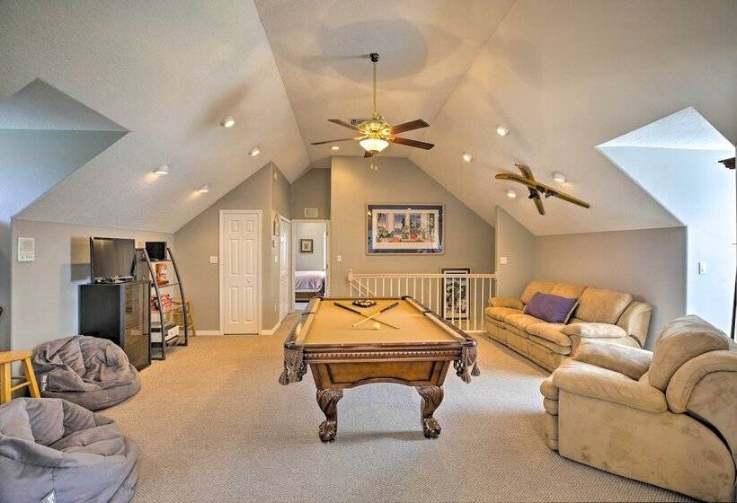 Waterfront Lake Placid Home W/dock & Fire Pit